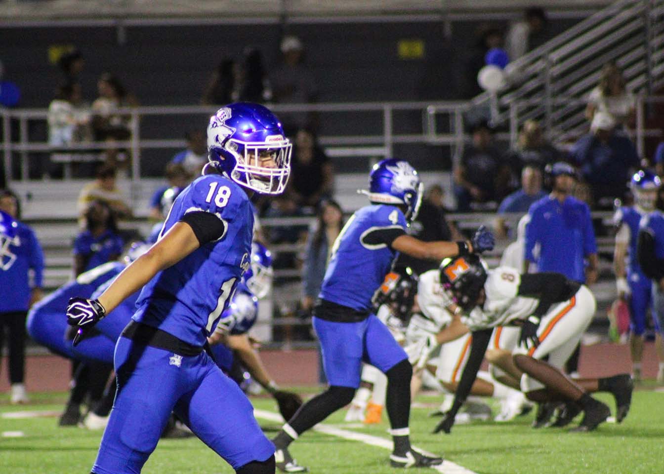 Coyotes beat the Bears by a score of 56-33