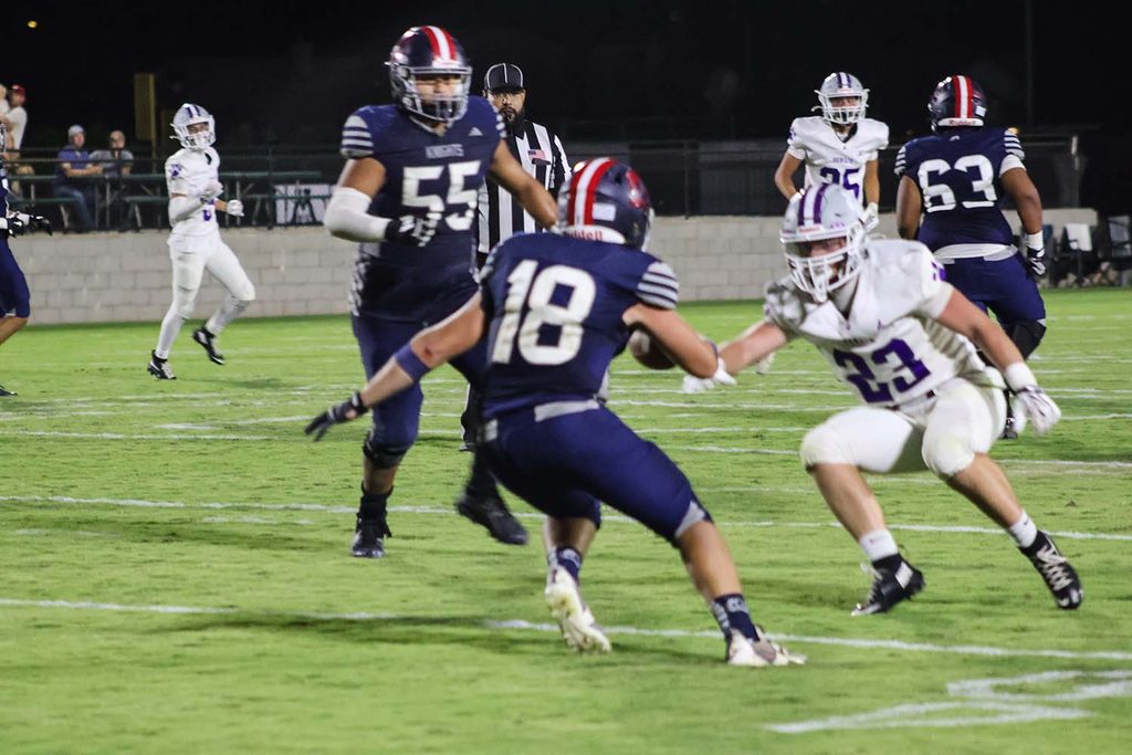 Stone Ridge Christian Knights are ranked 6.